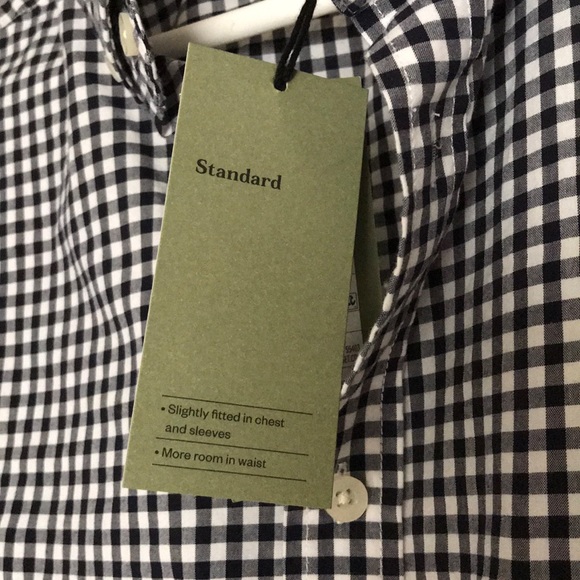 NWT Men’s Goodfellow ButtonDown Checked shirt - Picture 4 of 5